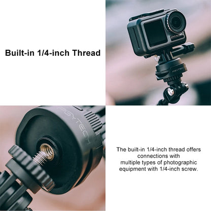 PGYTECH P-11B-023 Tripod Adapter for DJI Osmo Action(Black) - DJI & GoPro Accessories by PGYTECH | Online Shopping UK | buy2fix