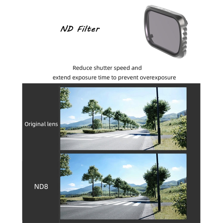 JSR KS ND4 Lens Filter for DJI Air 2S, Aluminum Frame - DJI & GoPro Accessories by JSR | Online Shopping UK | buy2fix