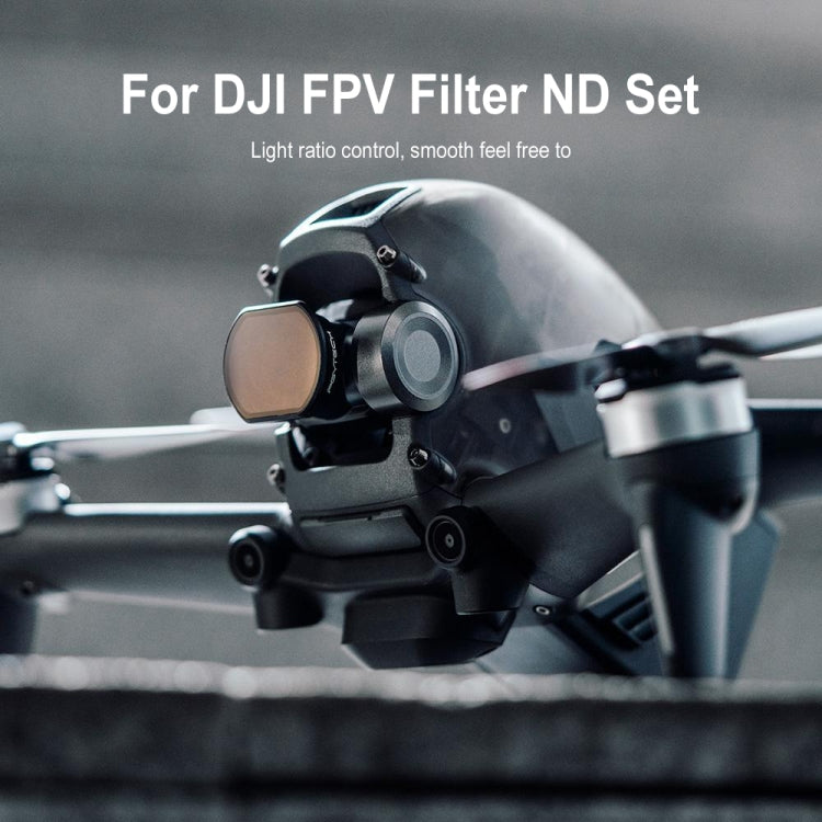 PGYTECH 3 PCS ND4+ND8+ND16 Drone Lens Filter for DJI FPV - DJI & GoPro Accessories by PGYTECH | Online Shopping UK | buy2fix