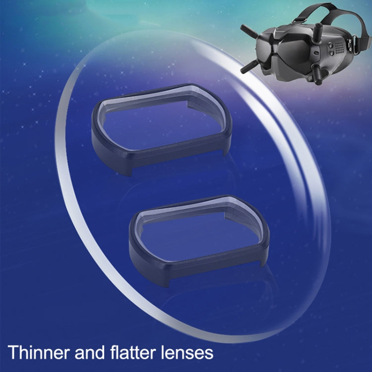 RCSTQ 2 PCS 550 Degree Myopia Glasses Lens Vision Correction Aspherical Lens for DJI FPV Goggles V2 - DJI & GoPro Accessories by RCSTQ | Online Shopping UK | buy2fix