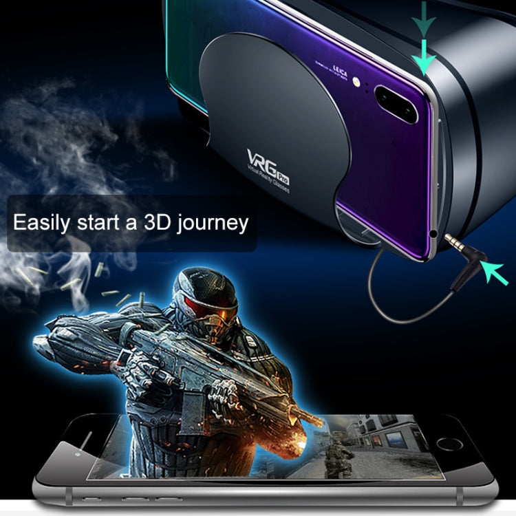 VRG Pro Audio Video Version All-in-one Mobile Phone 3D VR Glasses - Consumer Electronics by buy2fix | Online Shopping UK | buy2fix