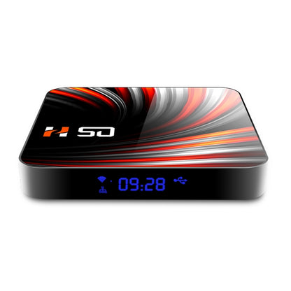 H50 4K Smart TV BOX Android 10.0 Media Player with Remote Control, Quad Core RK3318, RAM: 4GB, ROM: 32GB, 2.4GHz/5GHz WiFi, Bluetooth, US Plug - Consumer Electronics by buy2fix | Online Shopping UK | buy2fix