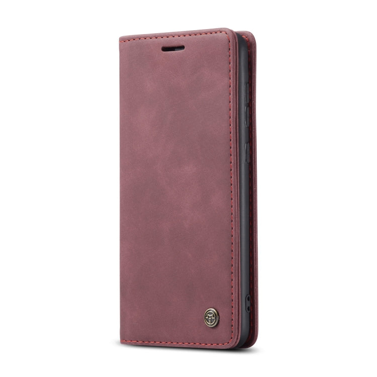 For Samsung Galaxy A52 5G / 4G CaseMe 013 Multifunctional Horizontal Flip Leather Case with Holder & Card Slot & Wallet(Wine Red) - Samsung Accessories by CaseMe | Online Shopping UK | buy2fix