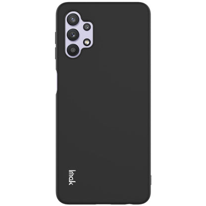 For Samsung Galaxy A32 5G IMAK UC-2 Series Shockproof Full Coverage Soft TPU Case(Black) - Galaxy Phone Cases by imak | Online Shopping UK | buy2fix