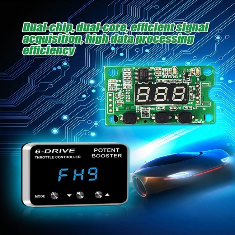 For Proton Alza TROS TS-6Drive Potent Booster Electronic Throttle Controller -  by TROS | Online Shopping UK | buy2fix