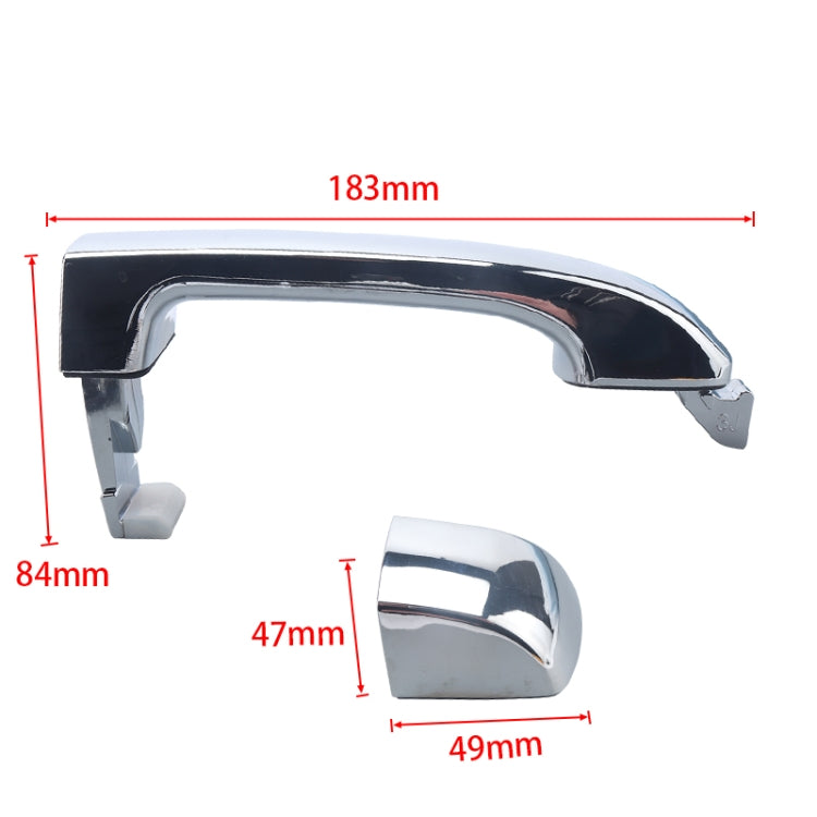 A5197-02 Car Electroplating Outside Door Handle 82662-3J010 for Hyundai Veracruz 2007-2012 - In Car by buy2fix | Online Shopping UK | buy2fix