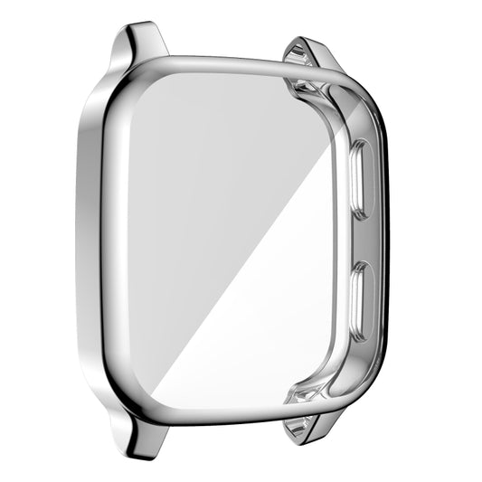 For Garmin Venu Sq Full Coverage TPU Electroplating Protective Case(Silver) - Smart Wear by buy2fix | Online Shopping UK | buy2fix