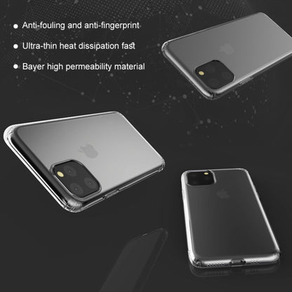 For iPhone 12 Pro Max WK Shockproof Ultra-thin TPU Protective Case(Transparent Black) - iPhone 12 Pro Max Cases by WK | Online Shopping UK | buy2fix