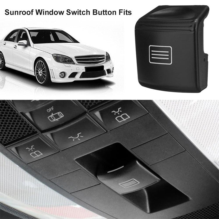 Car Sunroof Switch Button Dome Light Button for Mercedes-Benz W204 / X204 2008-2015(Grey White) - In Car by buy2fix | Online Shopping UK | buy2fix