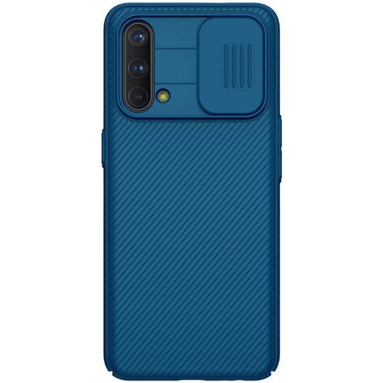 For OnePlus Nord CE 5G NILLKIN Black Mirror Series Camshield Full Coverage Dust-proof Scratch Resistant PC Case(Blue) - OnePlus Cases by NILLKIN | Online Shopping UK | buy2fix