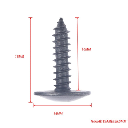 A5474 50 PCS M5x16 Mudguard Screws with Wrench N90775001 for Audi - In Car by buy2fix | Online Shopping UK | buy2fix