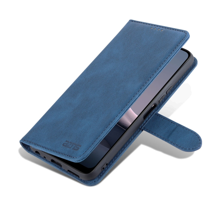 For vivo Y20 AZNS Dream II Skin Feel PU+TPU Horizontal Flip Leather Case with Holder & Card Slots & Wallet(Blue) - vivo Cases by AZNS | Online Shopping UK | buy2fix