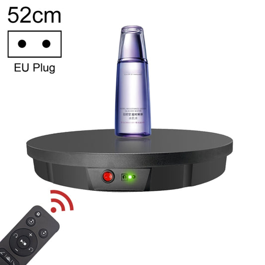 52cm Remote Control Electric Rotating Turntable Display Stand Video Shooting Props Turntable, Charging Power, Power Plug:EU Plug(Black) - Camera Accessories by buy2fix | Online Shopping UK | buy2fix