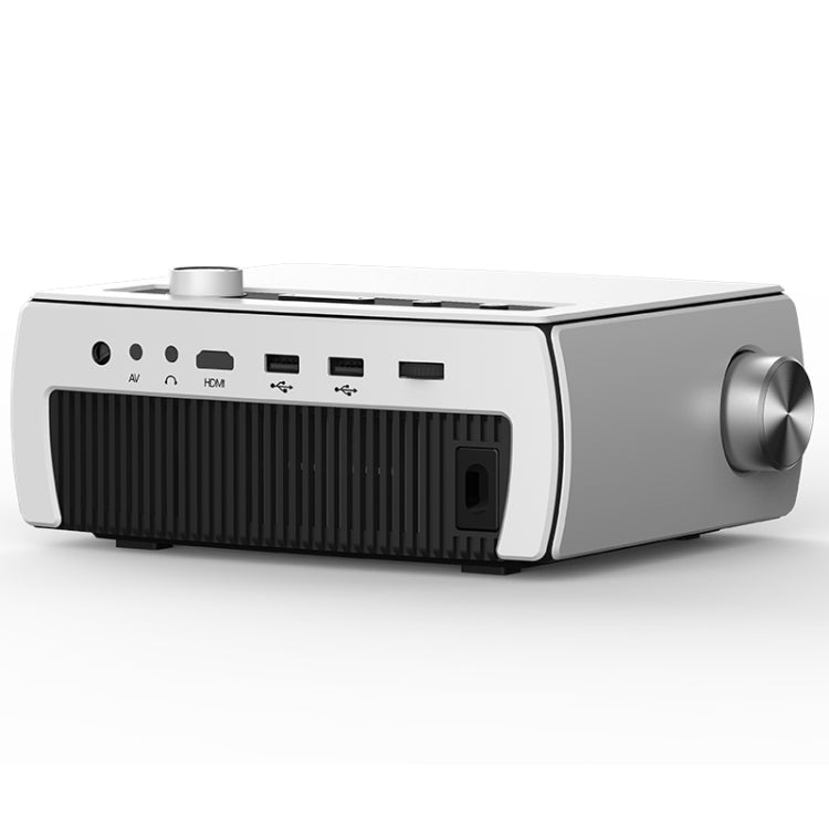 YG430 Android Version 1920x1080 2500 Lumens Portable Home Theater LCD HD Projector, Plug Type:EU Plug(Silver) - Consumer Electronics by buy2fix | Online Shopping UK | buy2fix