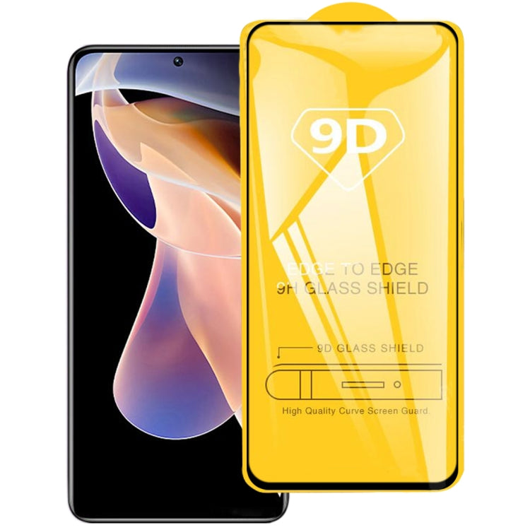 For Xiaomi Redmi Note 11 Pro 5G / 4G / 11 Pro+ / 11E Pro / POCO F4 / Poco X4 Pro 9D Full Glue Full Screen Tempered Glass Film - Xiaomi Accessories by buy2fix | Online Shopping UK | buy2fix