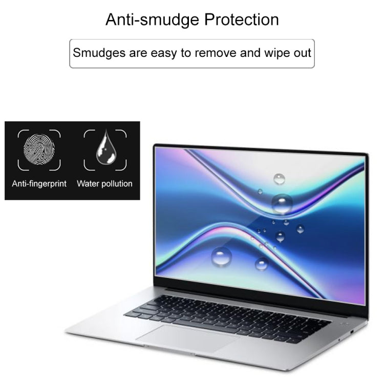 Laptop Screen HD Tempered Glass Protective Film For Honor MagicBook X 15 2021 15.6 inch - Computer & Networking by buy2fix | Online Shopping UK | buy2fix