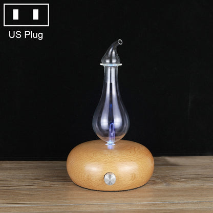 Wood Essential Oil Diffuser Aromatherapy Machine Automatic Alcohol Sprayer, Plug Specification:US Plug(Light Brown) - Home & Garden by buy2fix | Online Shopping UK | buy2fix