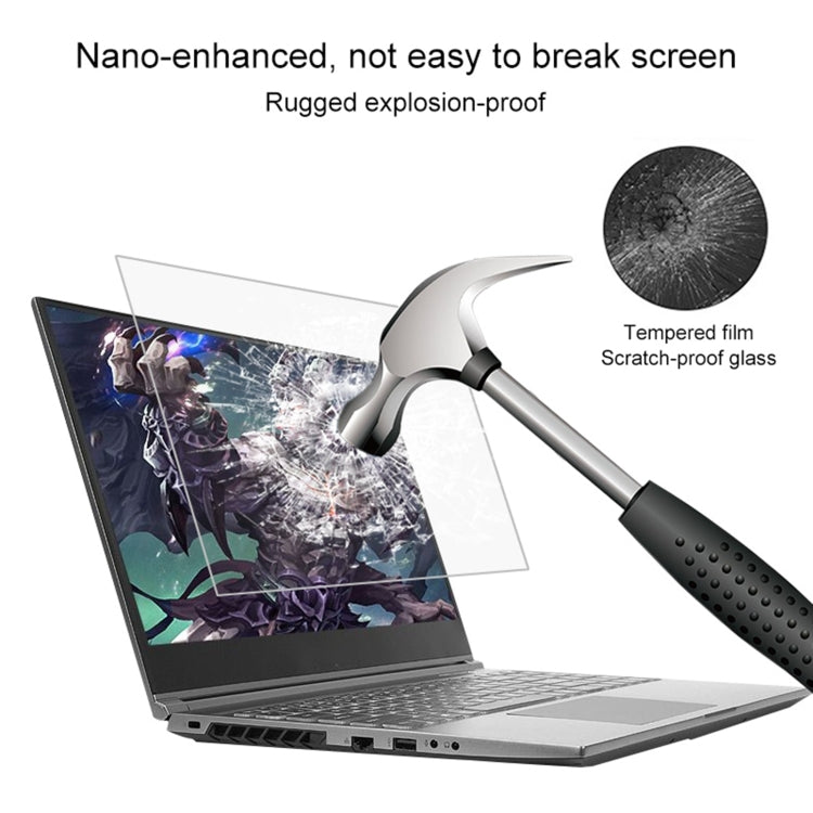 Laptop Screen HD Tempered Glass Protective Film For MECHREVO S1 14 inch - Computer & Networking by buy2fix | Online Shopping UK | buy2fix