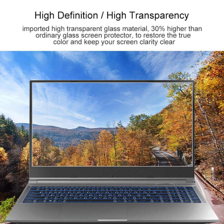 Laptop Screen HD Tempered Glass Protective Film For MECHREVO S1 14 inch - Computer & Networking by buy2fix | Online Shopping UK | buy2fix