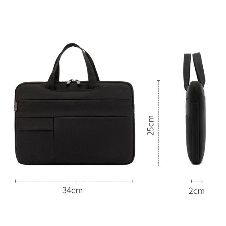 POFOKO C510 Waterproof Oxford Cloth Laptop Handbag For 13.3 inch Laptops(Navy Blue) - 13.3 inch by POFOKO | Online Shopping UK | buy2fix