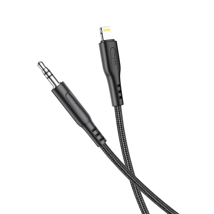 hoco UPA18 8 Pin Digital Audio Conversion Cable, Length: 1m(Black) - Video & Audio Cable by hoco | Online Shopping UK | buy2fix