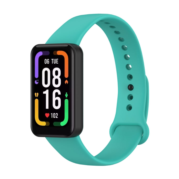 For Xiaomi Redmi Smart Band Pro Silicone Watch Band(Mint Green) - Watch Bands by buy2fix | Online Shopping UK | buy2fix