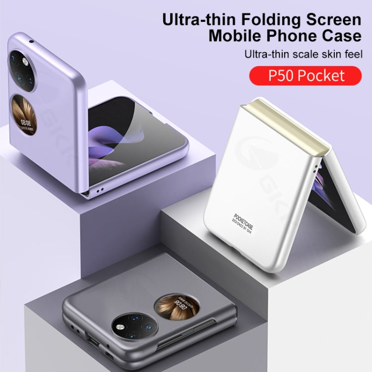 For Huawei P50 Pocket GKK Ultra-thin Full Coverage PC Phone Case(Purple) - Huawei Cases by GKK | Online Shopping UK | buy2fix
