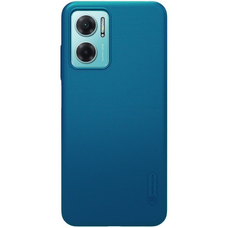 For Xiaomi Redmi Note 11E / Redmi 10 5G NILLKIN Frosted PC Phone Case(Blue) - Xiaomi Cases by NILLKIN | Online Shopping UK | buy2fix