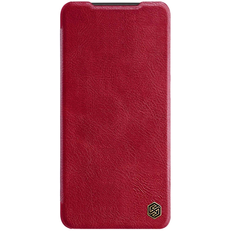 For Xiaomi Redmi Note 11 Global NILLKIN QIN Series Crazy Horse Texture Leather Case(Red) - Xiaomi Cases by NILLKIN | Online Shopping UK | buy2fix