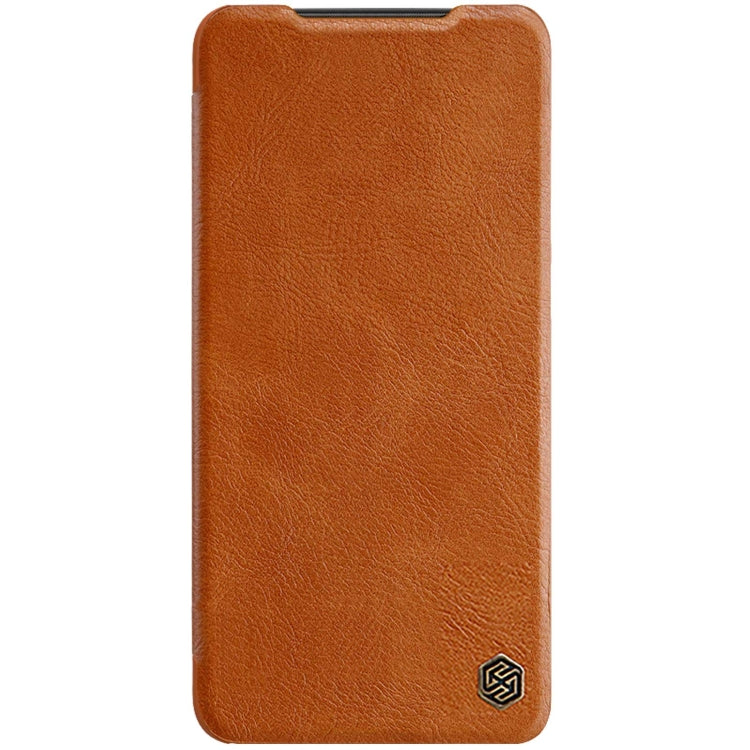 For Xiaomi Redmi Note 11 Global NILLKIN QIN Series Crazy Horse Texture Leather Case(Brown) - Xiaomi Cases by NILLKIN | Online Shopping UK | buy2fix