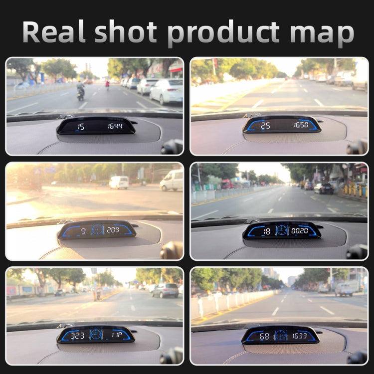 G3 Car 5.5 inch HUD Head-up Display HD GPS Speed Alarm Odometer - In Car by buy2fix | Online Shopping UK | buy2fix