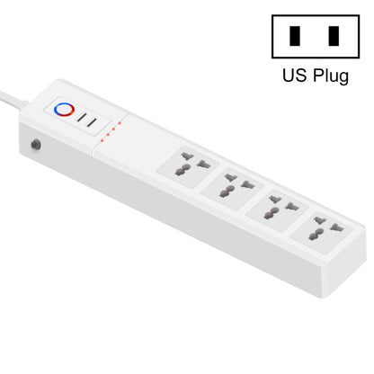 WiFi 16A SM-SO306-M 4 Holes + 2 USB Multi-purpose Smart Power Strip(US Plug) - Consumer Electronics by buy2fix | Online Shopping UK | buy2fix