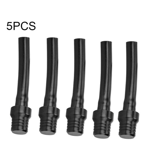 5 PCS Universal Motorcycle Tank Gas Fuel Cap Valve Vent Breather Hose Tube(Black) - In Car by buy2fix | Online Shopping UK | buy2fix