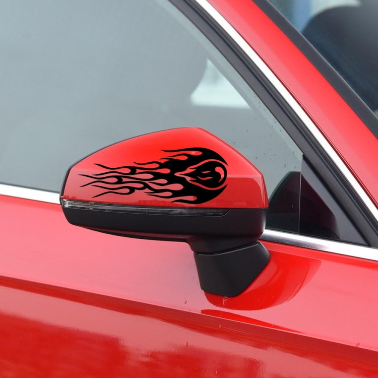 D-451 Car Modified Side Door Front Rear Bumpers Rearview Mirror Decorative Sticker(Black) - In Car by buy2fix | Online Shopping UK | buy2fix