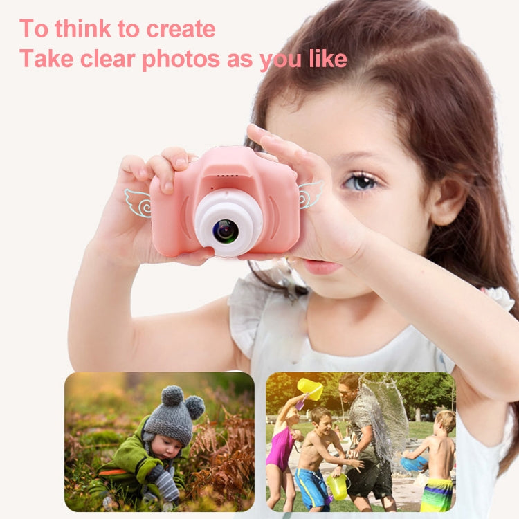 X2S 2.0 Inch LCD Screen Mini Children Camera Digital Camera, Resolution:HD Dual camera(Blue) - Consumer Electronics by buy2fix | Online Shopping UK | buy2fix