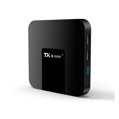 TX3 mini+  Android 11.0 Smart TV Box, Amlogic S905W2 Quad Core, Memory:2GB+16GB, 2.4GHz WiFi(UK Plug) - Consumer Electronics by buy2fix | Online Shopping UK | buy2fix