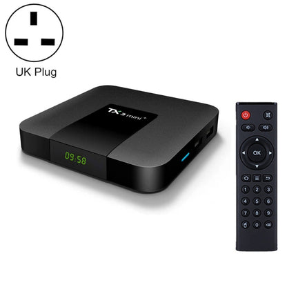 TX3 mini+  Android 11.0 Smart TV Box, Amlogic S905W2 Quad Core, Memory:4GB+32GB, 2.4GHz / 5GHz WiFi(UK Plug) - Consumer Electronics by buy2fix | Online Shopping UK | buy2fix