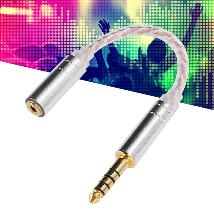 ZS0156 Balanced Inter-conversion Audio Cable(3.5 Stereo Male to 4.4 Balance Female) - Headset Accessories by buy2fix | Online Shopping UK | buy2fix