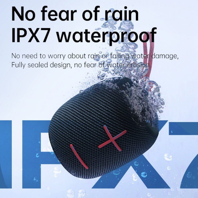 Sanag M11 IPX7 Waterproof Outdoor Portable Mini Bluetooth Speaker(Red) - Mini Speaker by Sanag | Online Shopping UK | buy2fix