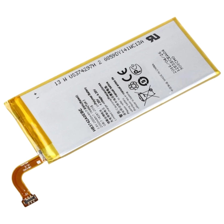 HB3742A0EBC Li-Polymer Battery Replacement For Huawei Ascend P6/Ascend G6 - For Huawei by buy2fix | Online Shopping UK | buy2fix