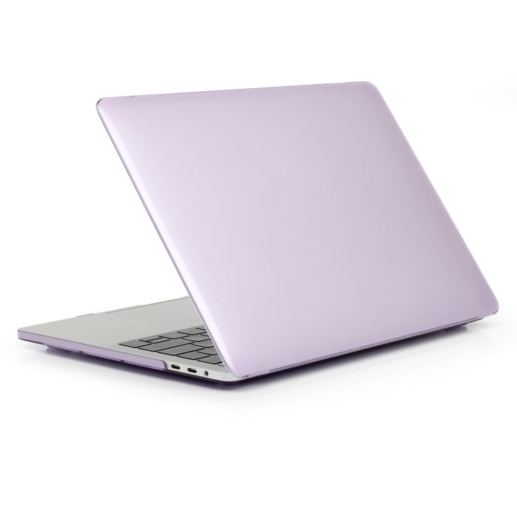 Laptop Crystal Style Protective Case For MacBook Pro 13.3 inch A2338 2022(Purple) - MacBook Pro Cases by buy2fix | Online Shopping UK | buy2fix