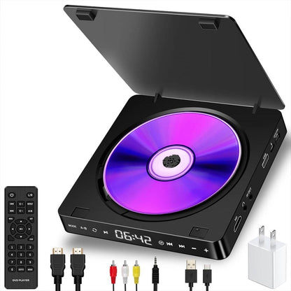 Kecag KC-708 2A Home Plug-in Mini HD DVD Player(Black) - Consumer Electronics by Kecag | Online Shopping UK | buy2fix