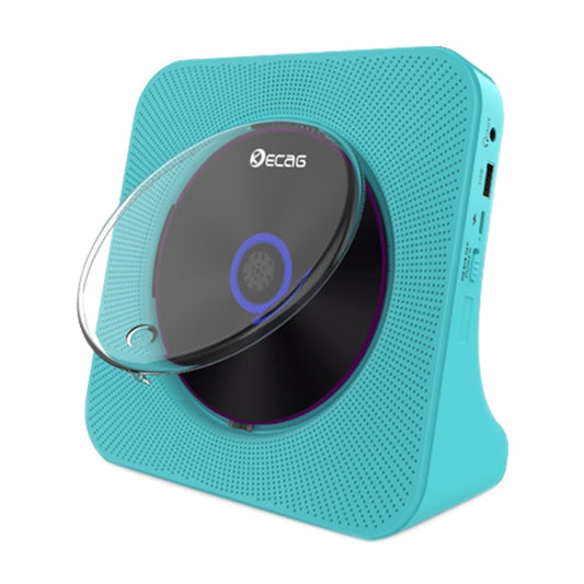 Kecag KC-806 2A Retro Bluetooth Music Disc Album CD Player, Specification:Rechargeable Version(Blue) - Consumer Electronics by Kecag | Online Shopping UK | buy2fix