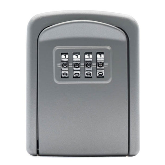 G9 4-digit Password Aluminum Alloy Key Storage Box(Silver) - Security by buy2fix | Online Shopping UK | buy2fix