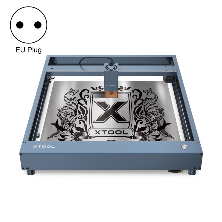 XTOOL D1 Pro-10W High Accuracy DIY Laser Engraving & Cutting Machine, Plug Type:EU Plug(Metal Gray) - DIY Engraving Machines by XTOOL | Online Shopping UK | buy2fix