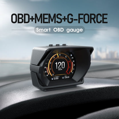 A450 OGM Car 2.8 inch OBDII + MEMS + GPS Head-Up Display System - In Car by buy2fix | Online Shopping UK | buy2fix