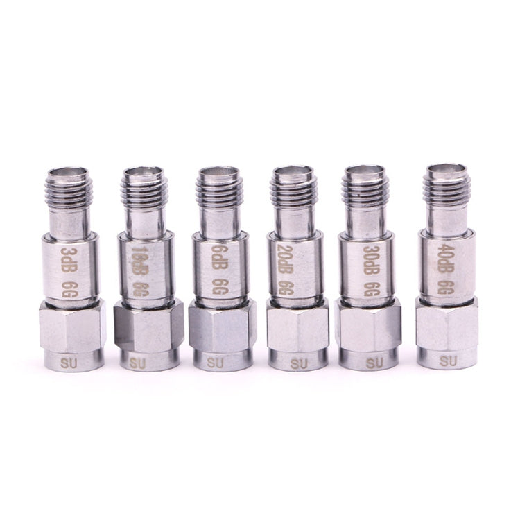 25dBi SMA Attenuator DC-6GHz SMA Coaxial Fixed Connectors - Connectors by buy2fix | Online Shopping UK | buy2fix