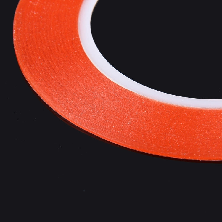 10 PCS 1mm Width Double Sided Adhesive Sticker Tape, Length: 25m(Red) - Repair & Spare Parts by buy2fix | Online Shopping UK | buy2fix