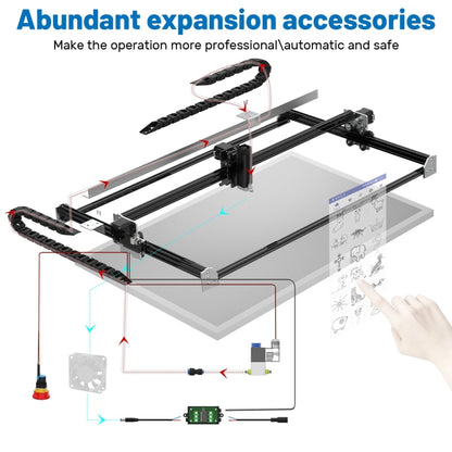 NEJE MASTER 3 MAX Laser Engraver with E30130 Laser Module(US Plug) - DIY Engraving Machines by NEJE | Online Shopping UK | buy2fix