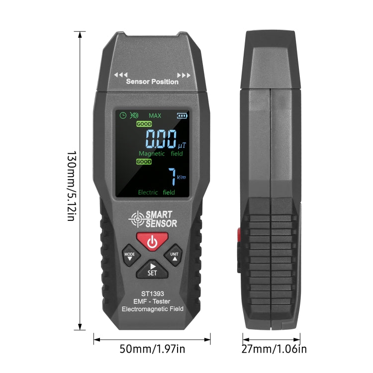 SmartSensor AS1392 Handheld Electromagnetic Radiation Detector(Blue) - Consumer Electronics by buy2fix | Online Shopping UK | buy2fix